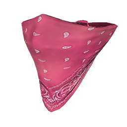 Pink Face Bandana