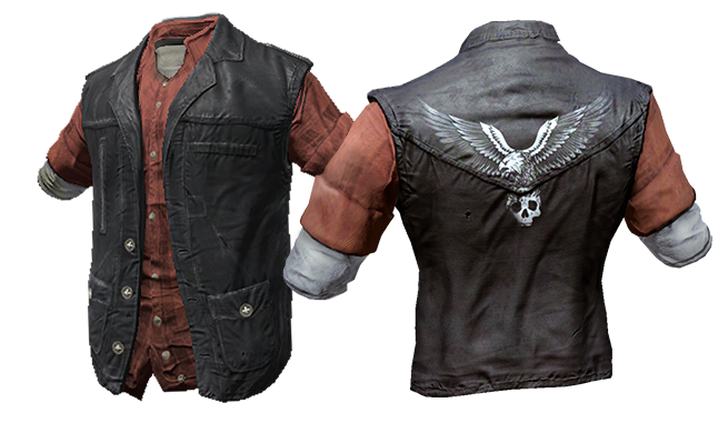 Eagle Flannel Vest