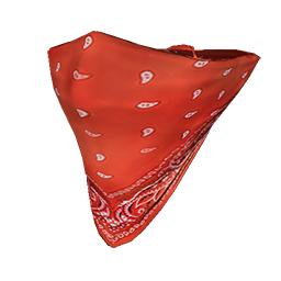 Red Face Bandana