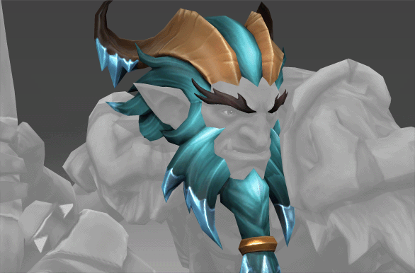 Head of the Icewrack Marauder