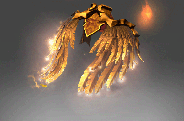 Autographed Golden Wyrmwrought Flare