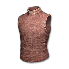 Sleeveless Turtleneck (Red)