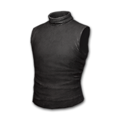 Sleeveless Turtleneck (Black)