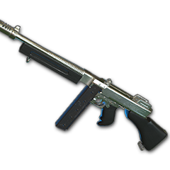 Silver Plate - Tommy Gun