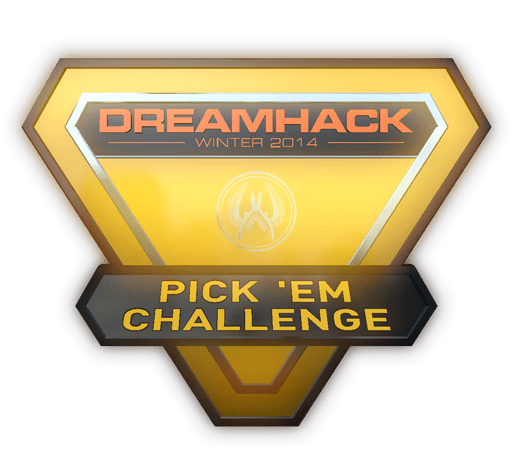 2014年 DreamHack 冬季竞猜黄金级纪念奖牌