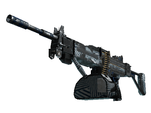 StatTrak™ Negev | Dazzle (Battle-Scarred)