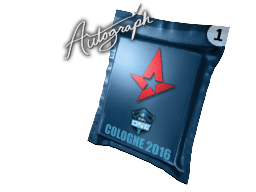亲笔签名胶囊 | Astralis | 2016年科隆锦标赛