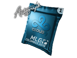 亲笔签名胶囊 | Cloud9 | 2016年 MLG 哥伦布锦标赛