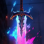 紫蓝大剑