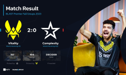 残暴碾压 Vitality 2-0 Complexity_c5game