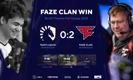 【BLAST秋季小组赛】轻松复仇 FaZe 2-0 液体挺进秋决_c5game
