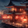 灯火通明